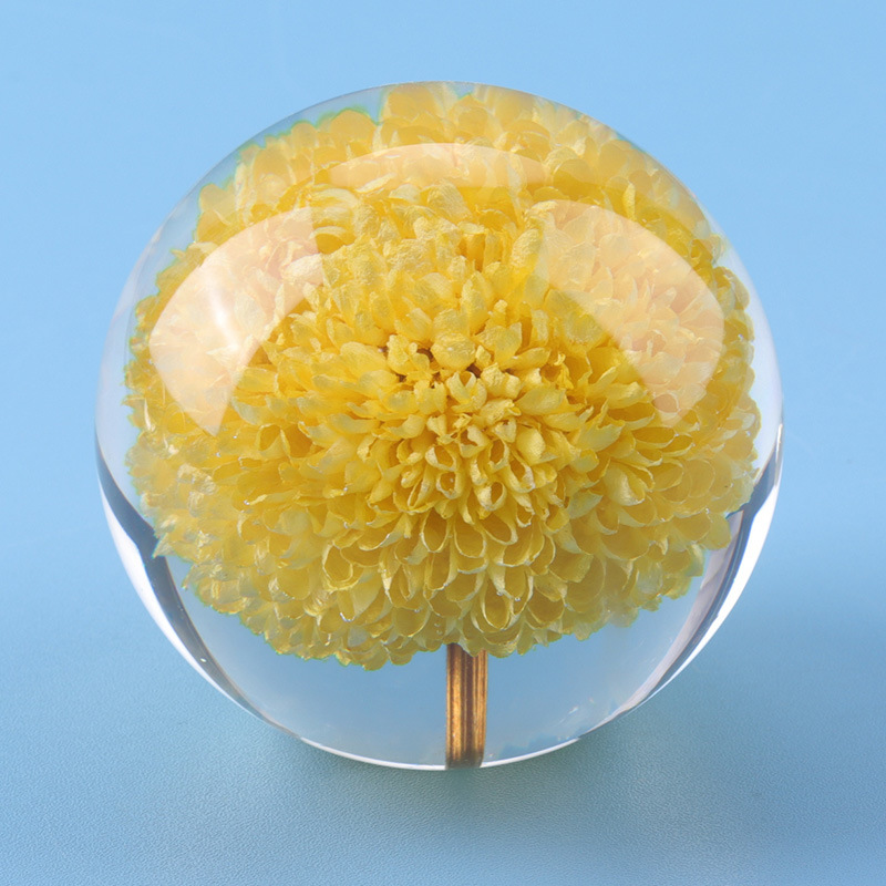 Acrylic Red Rose Paperweight , Custom Engraved Paperweight