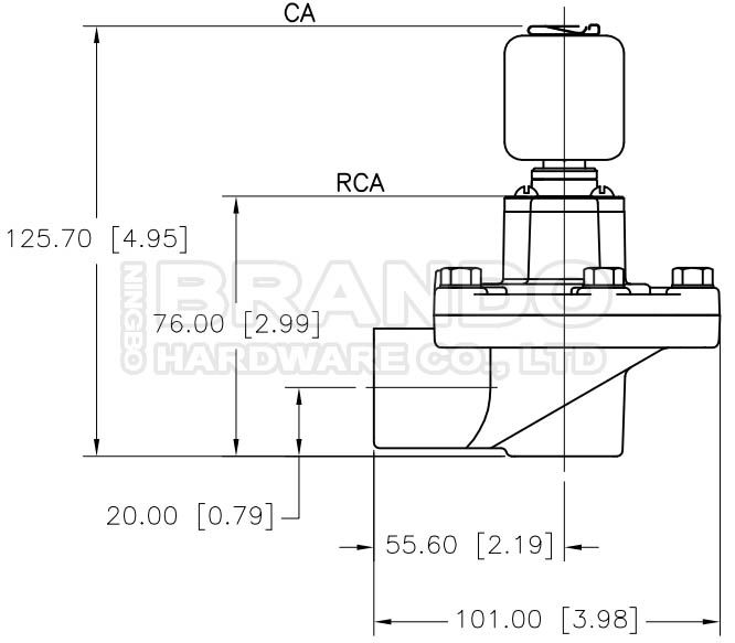 3/4'' RCA20T Goyen Type Remote Pilot Pulse Jet Valve RCA20T000 1