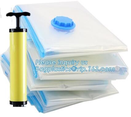Compression Bag Space Saving, compressible vacumm seal storage bag, vacuum traveling bag without valve, bagease, bagplas