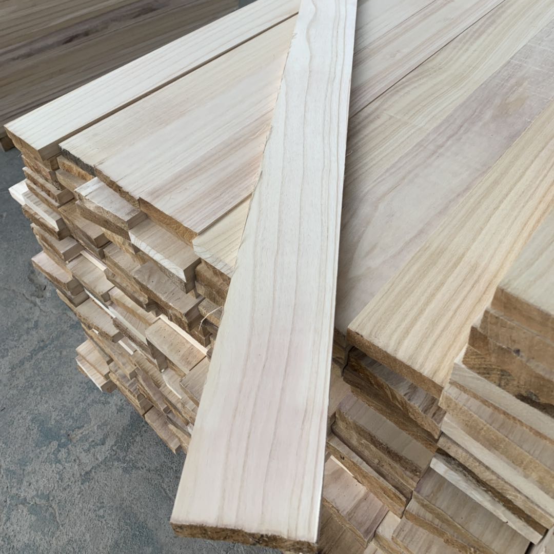 Directly Supply Paulownia Lumber Without Glue Customizable Solution Others Capability
