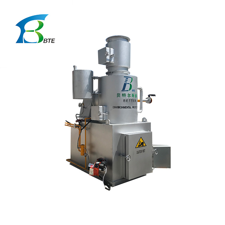Online Support High Temperature Pet Incinerator for Hospital Pyrolysis Treatment