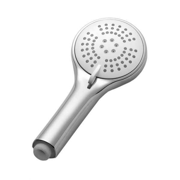 ABS Engineering Plastic Or Stainless Steel Shower Heads With Smooth Lines And