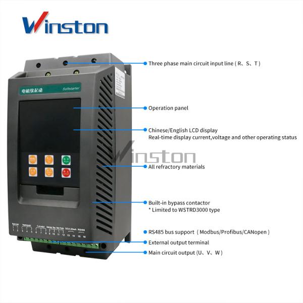 380Vac 75kw 90kw 110kw 200kw 320kw 400kw 500kw 630kw 3 Phase Motor Soft Starter