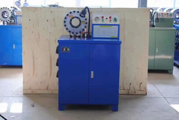 Manual Rubber Hose Crimping Machine 200pcs/H Hydraulic Swager 10 Dies Good