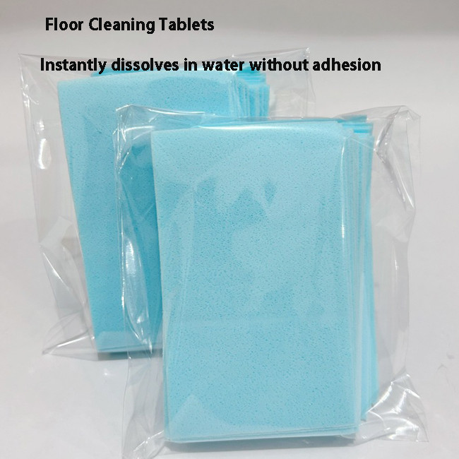 Detergent Tablet Floor Cleaning Paper Environmental Friendly Formula Sheet Mopping Floor Cleaner Concentrate