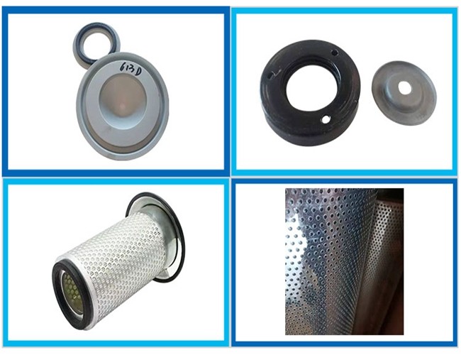 Cold Rolled Od 20mm Filter End Caps Square Circular Punching