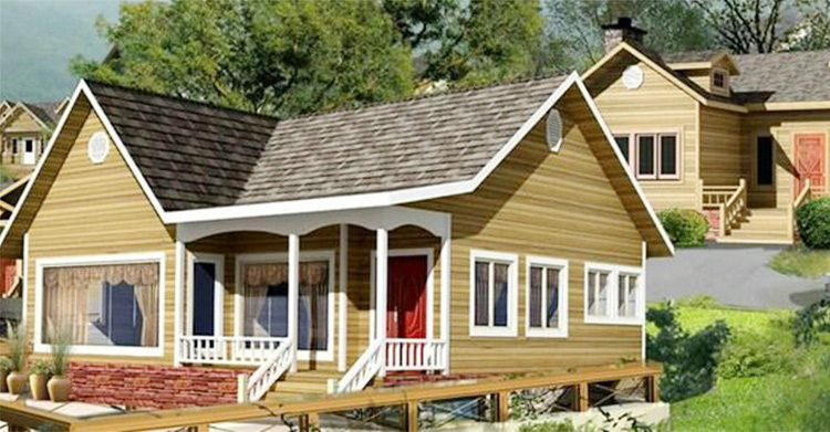 Extrusion Technique Used Engineered Flooring for Container House External Wall Cladding