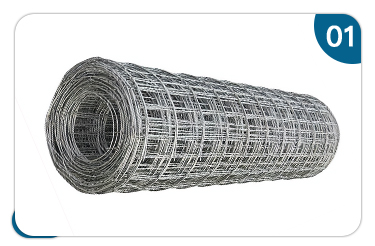 Electro Galvanized Welded Wire Mesh for Concrete Reinforcing 5.5x5.5 at Competitive