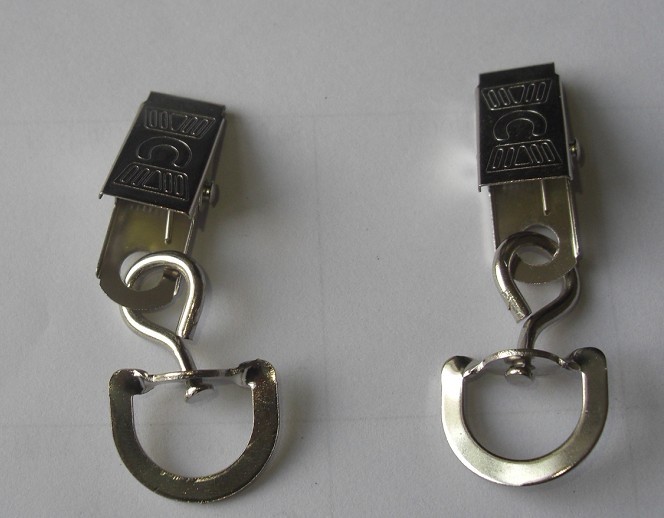 Hot Selling High Quality Small Metal Name Badge Clips