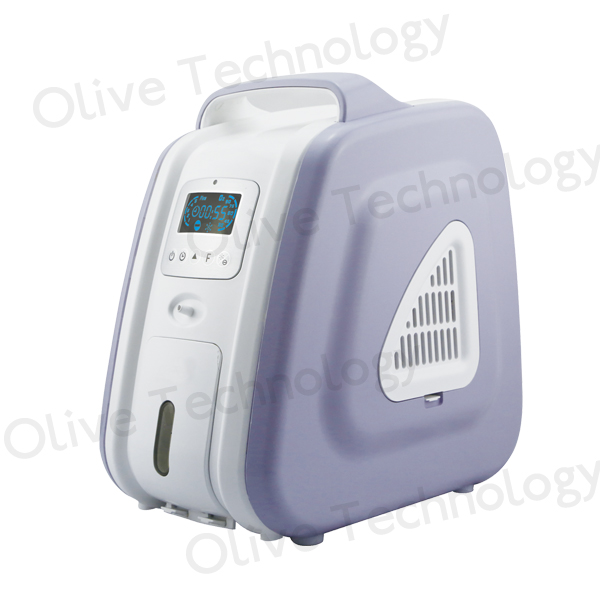 Mini portable with battery and bag oxygen concentrator