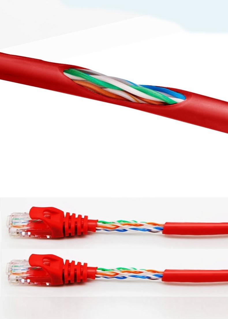 UTP Shield 24AWG Cat6 Patch Cord Ethernet Patch Cable For Seamless Connectivity