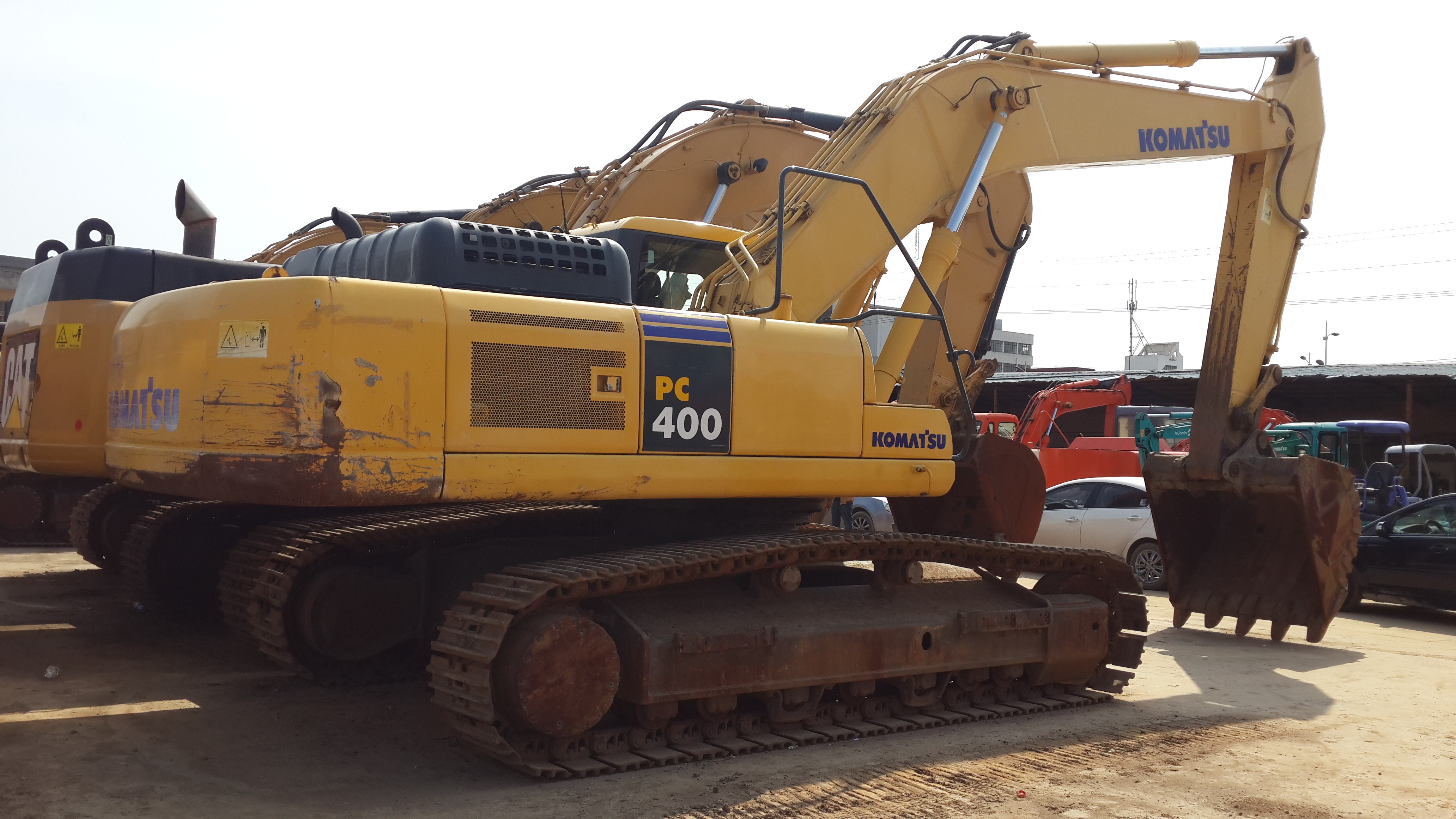 Komatsu PC400-7 Used Hydraulic Excavators 2.0m3 Bucket Capacity Original Painting