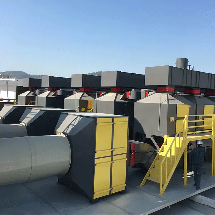 380V/50HZ/3P VOC Waste Gas Treatment Equipment RCO RTO Catalytic Combustion Machinery