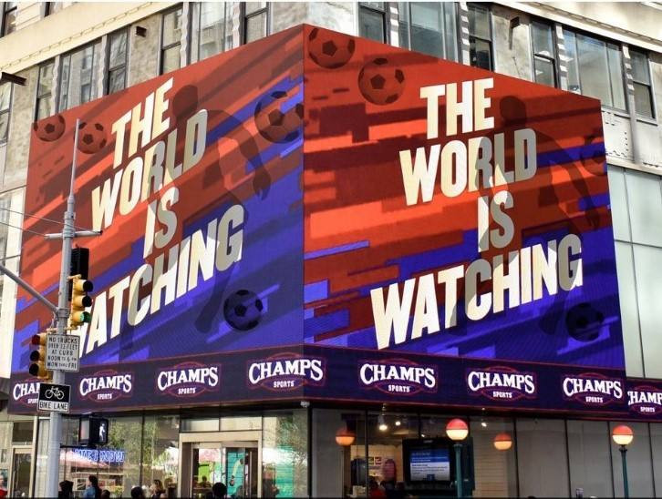 P4 Outdoor Full Color Fixed Curved Flexible Led Display 3D Advertising Led Video Wall Screen