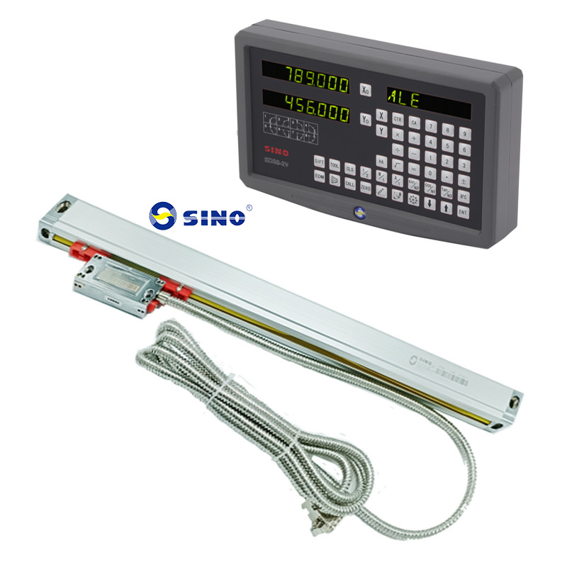 SINO TTL 2 Axis Digital Readout DRO For Bridgeport Mill IP53 Sealing