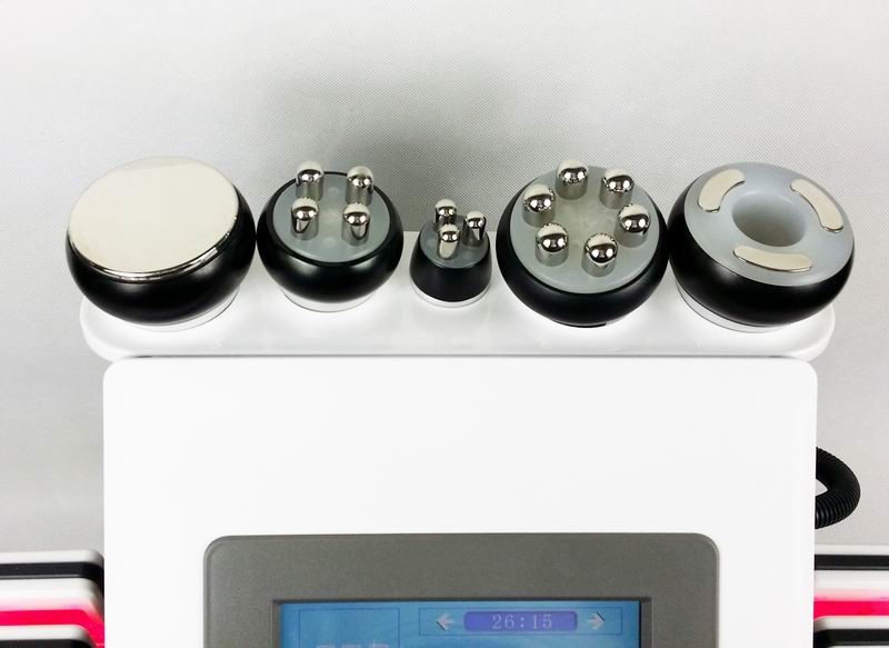 Ultrasound Cavitation Lipolaser Machine 6 In 1 Vacuum RF 40Khz Skin Rejuvenation