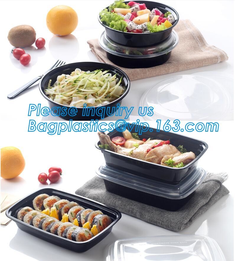 Meal Prep Containers Free Sample Bento Lunch Box Biodegradable Food Container Plastic Wheat Straw Lunch Box bagplastics