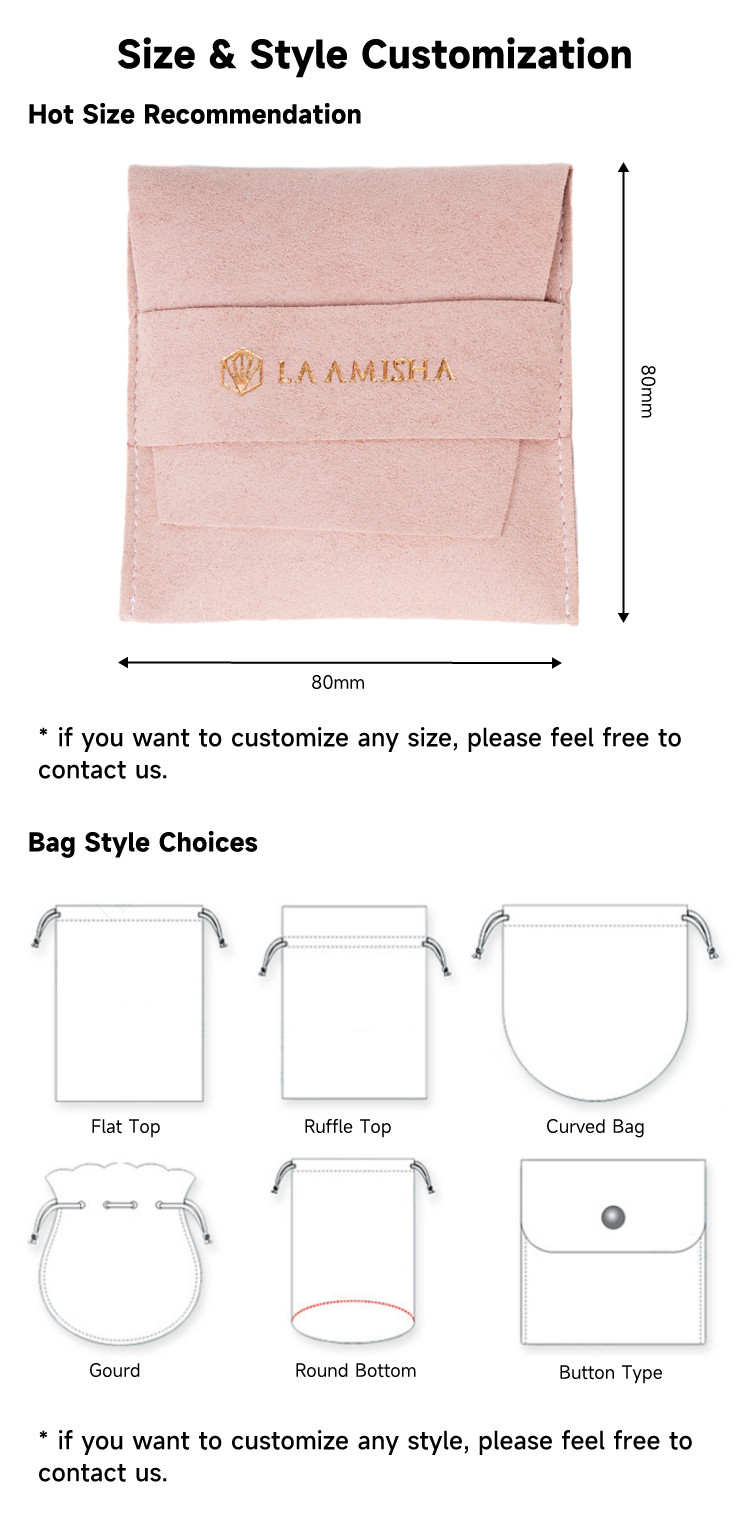 Luxury Jewelry Pouch Custom Packaging Solutions Deboss