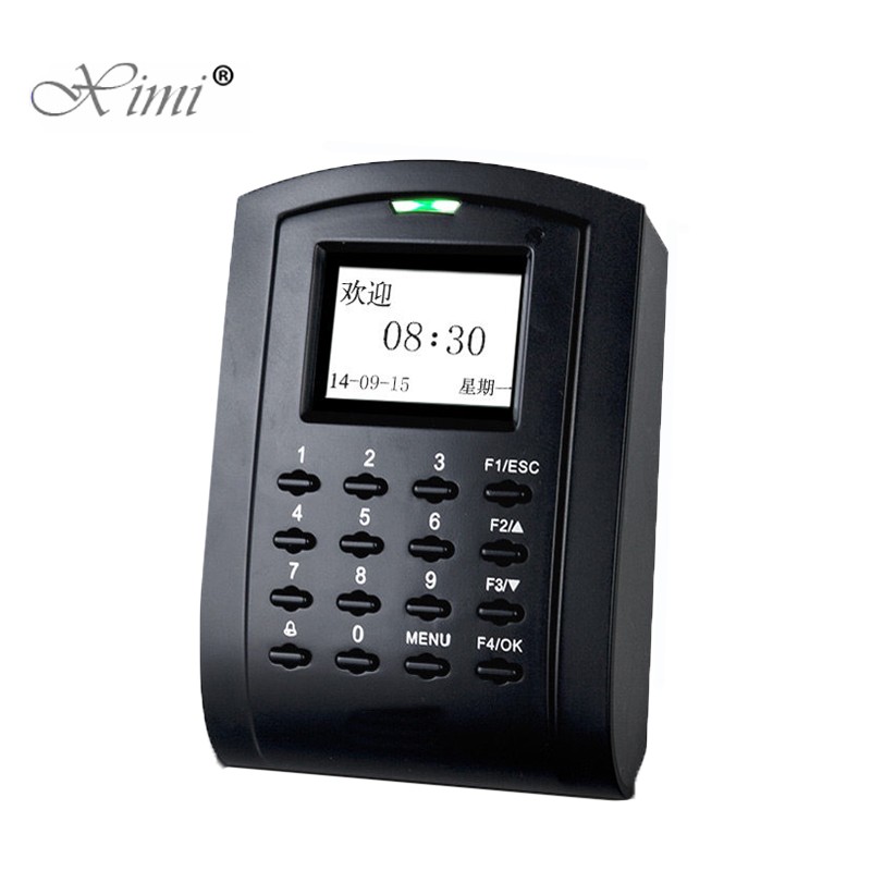 Biometric 13.56MHZ IC Card Access Control With Keypad TCP/IP Standalone Door Access Control And Time Attendance SC103