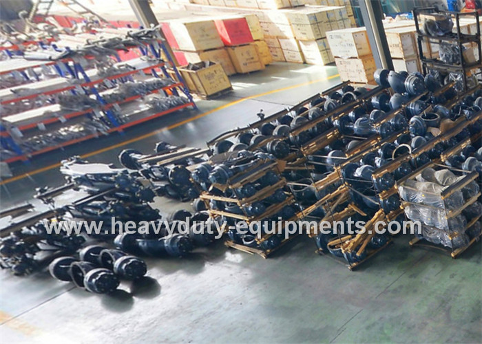 Low Fuel Consumption Industrial Forklift Truck 228G / Kw.H With Adjustable Spread Range