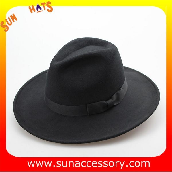 1462 Sun Accessoryblack winter wool felt safari mens fedora hats ,Shopping online hats and caps wholesaling