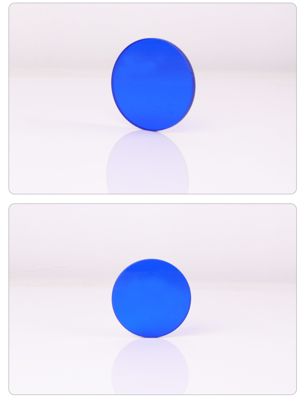 Factory Custom Blue Optical Filter Glass QB29 BG25 B-380 For Fire Watch Glass Cyanine optical glass