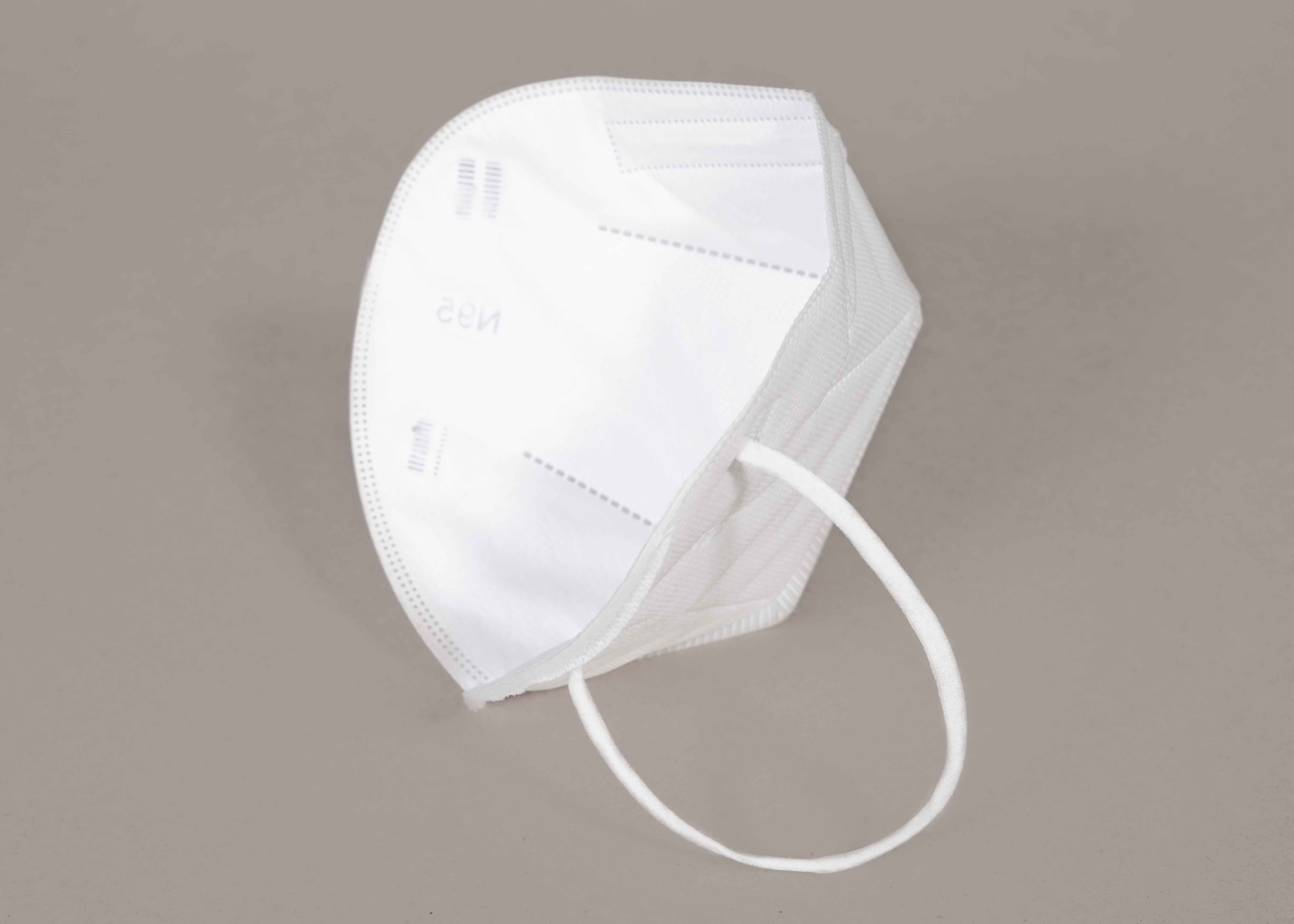 Soft Breathable N95 Surgical Mask Civilian Mouth Mask Non Woven Material