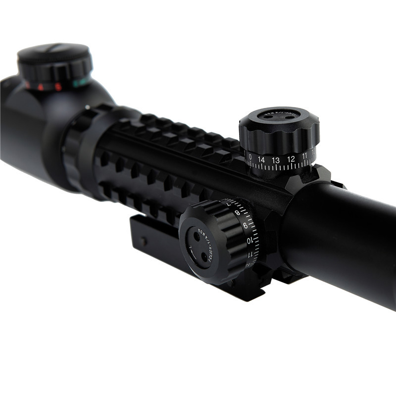Dual Illuminated Tactical Hunting Scope Red And Green Reticle Color