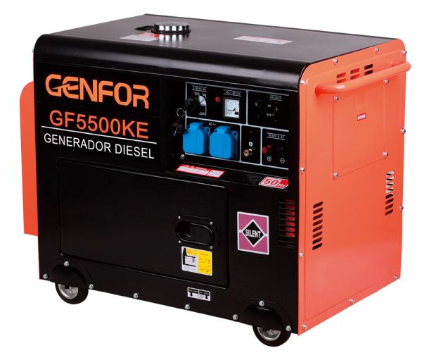 15L Fuel Tank Diesel Power Generator , Small Silent Generator ATS Preheating