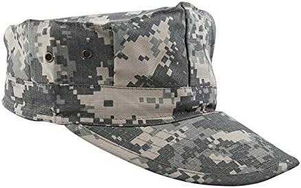 Octagonal Military Camouflage Cap Sun Hat Military Army Hat Woodland Camo