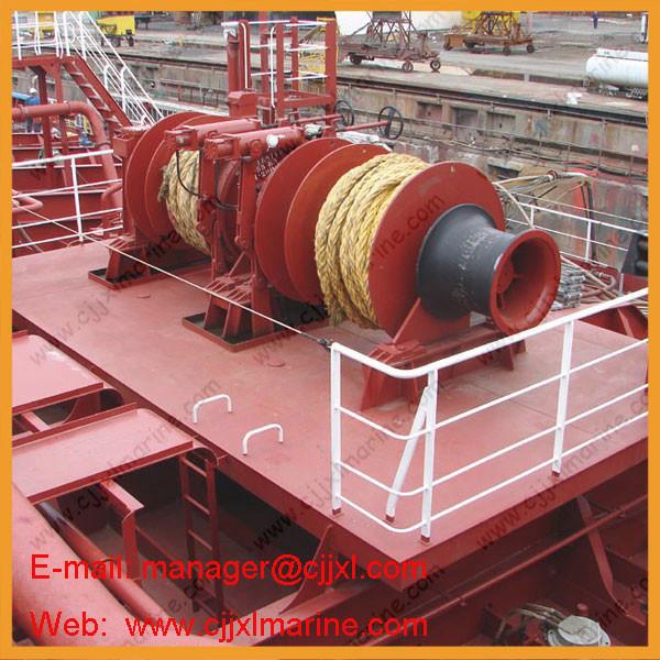 Hydraulic Double Drum Shipping Deck Winch