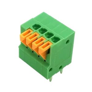 PA66 Housing 2.54mm Pitch PCB Screwless Terminal Block
