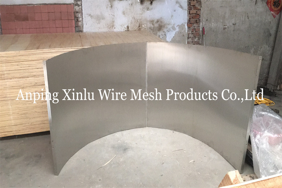 Wedge Wire Johson Sieve Bend Screen For the Starch Industry With 5x20mm Frame