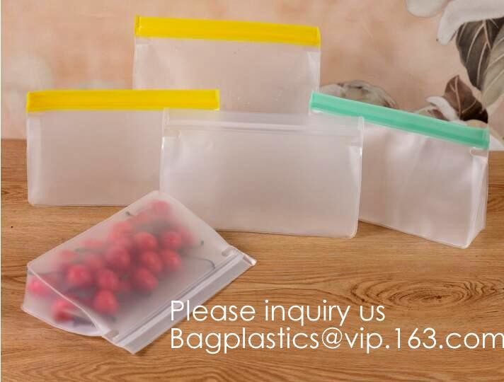 Reusable Transparent PVC Colored Bubble Zip lockk Bag,Eva/pe/pvc Zip lockk Frosted Biodegradable Clear Cellphone Garment Bag