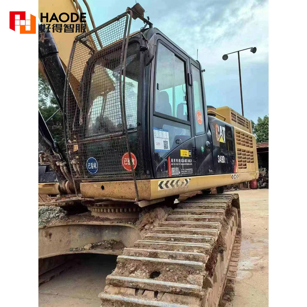 Used Excavator Caterpillar Heavy Duty Cat349D2l 349 Original CAT Construction Machinery Mining Crawler Digger