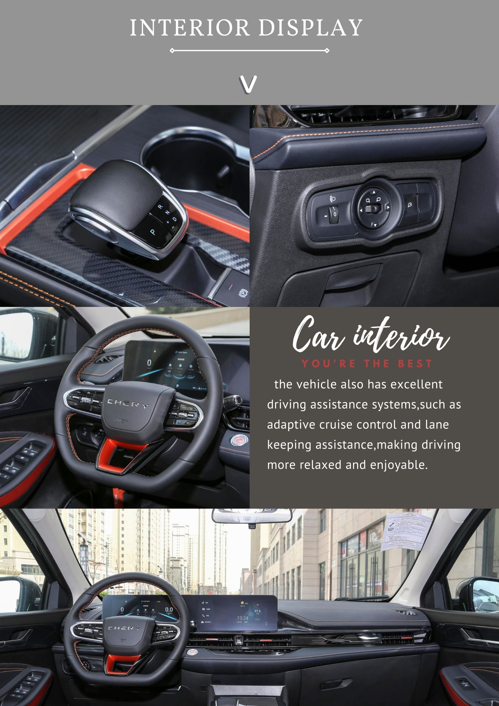 Electric Rear Window Deposit Chery Arrizo 5 GT 2023 Gas Sedan at Affordable