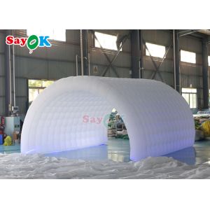 Fire Proof Air Tight Event Inflatable Tunnel Tent With LED