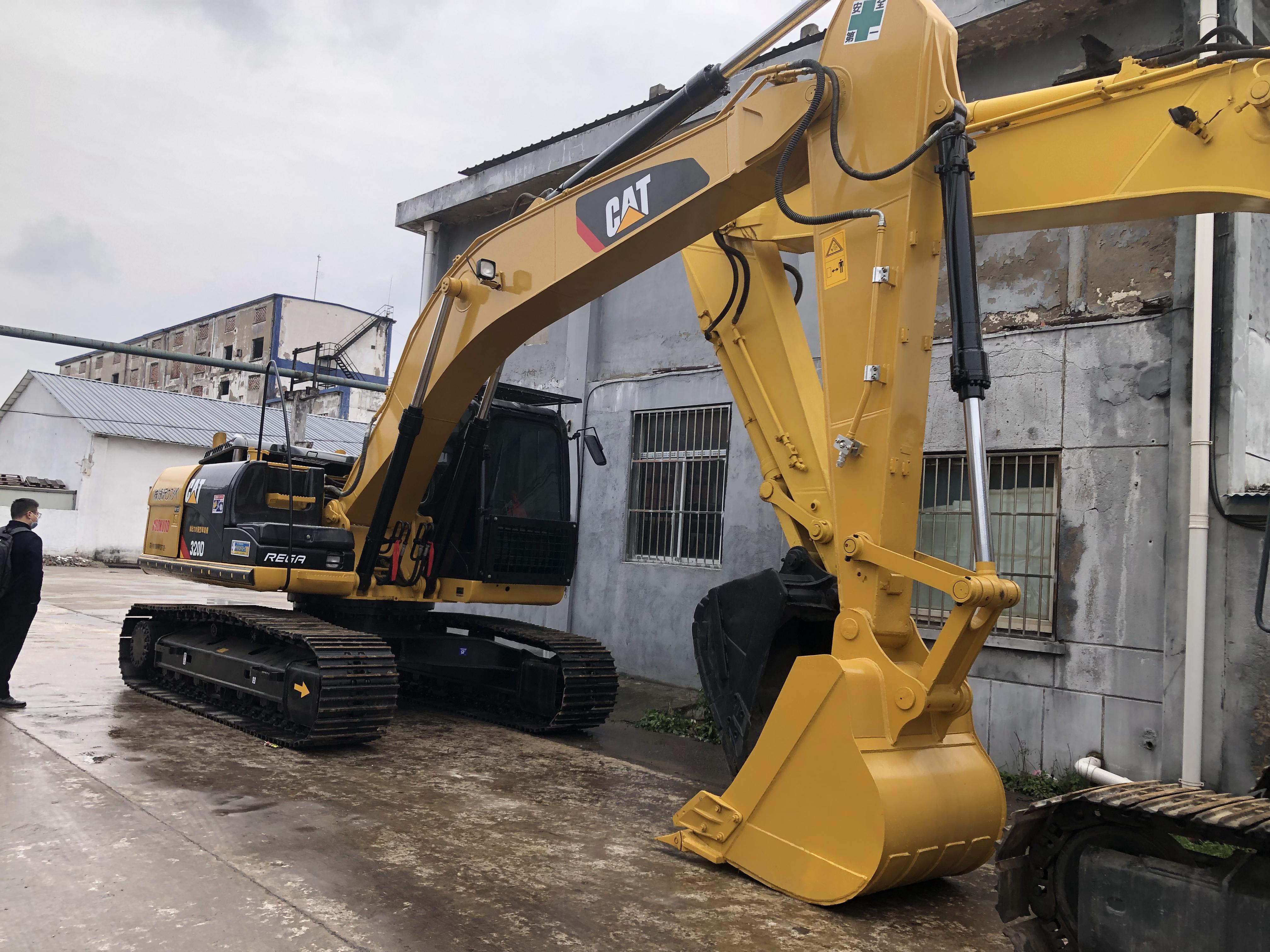 Japan Original Caterpillar 320D Second Hand Excavator Advanced Automation Functions