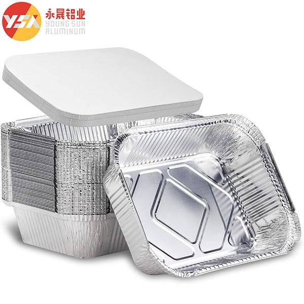 500ml 900ml 1000ml Foil Tray Disposable Food Aluminium Foil Container Foil Pan