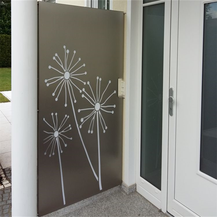 Corten Steel Outdoor Privacy Screen