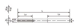 Tungsten Carbide Alloy Straight Shank Reamer With AlTiN /TiCN Coating