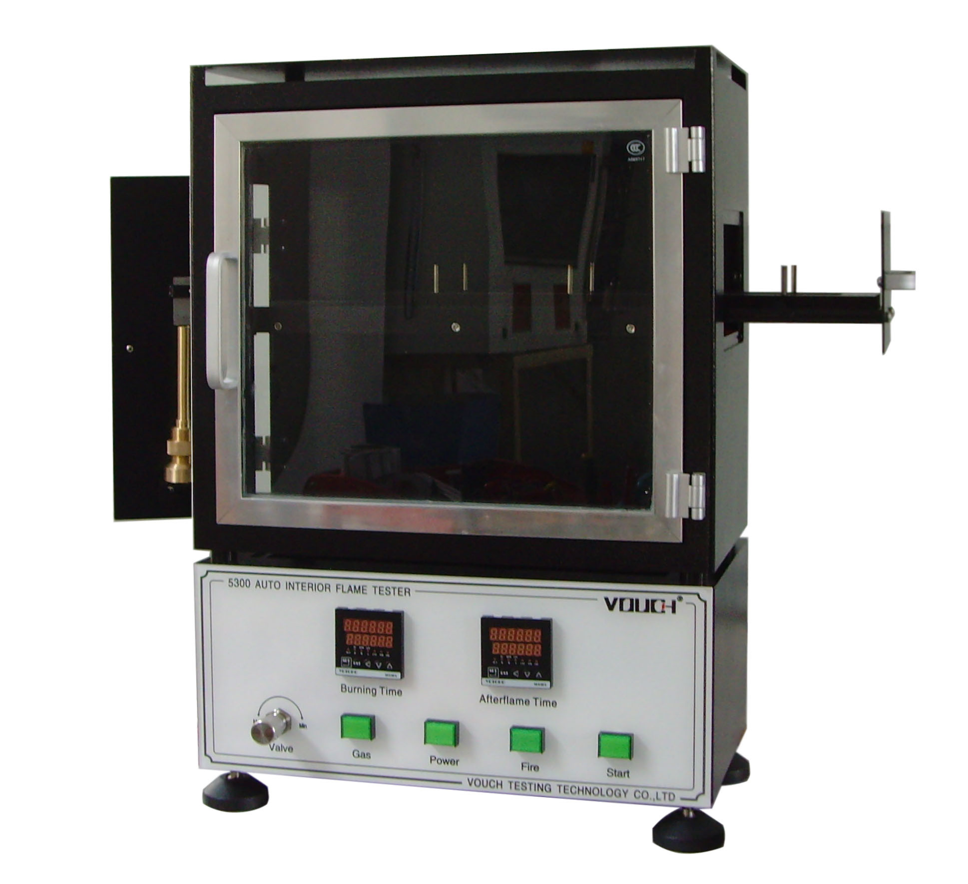 Vehicle Vertical Flame Test Fire Resistance Auto Industry Standard GB/8410 TL1010