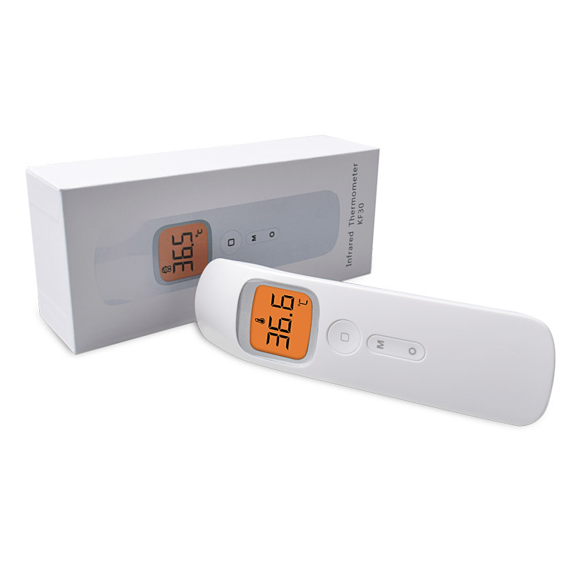 Accurate Digital Infrared Forehead Thermometer For Body Temperature White