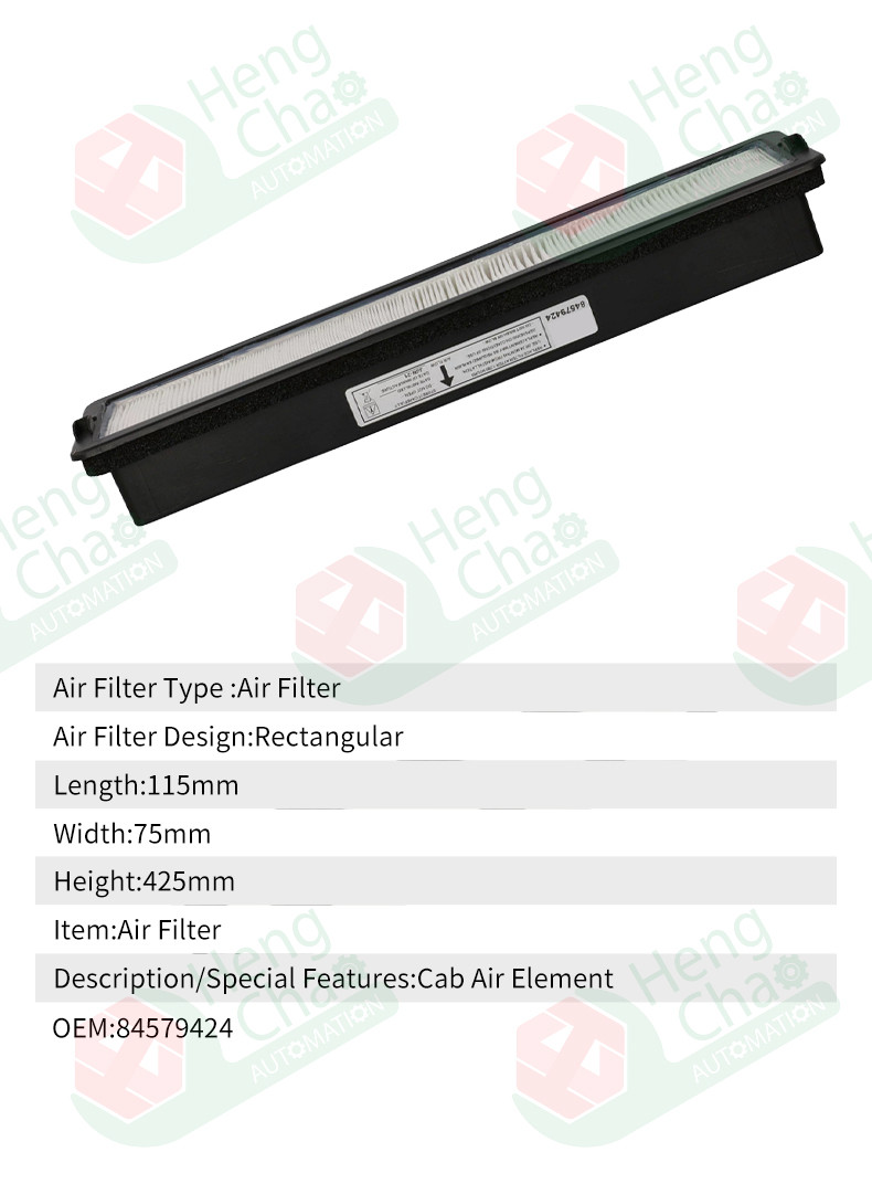 115mm Length Cabin Air Filter Element 84579424
