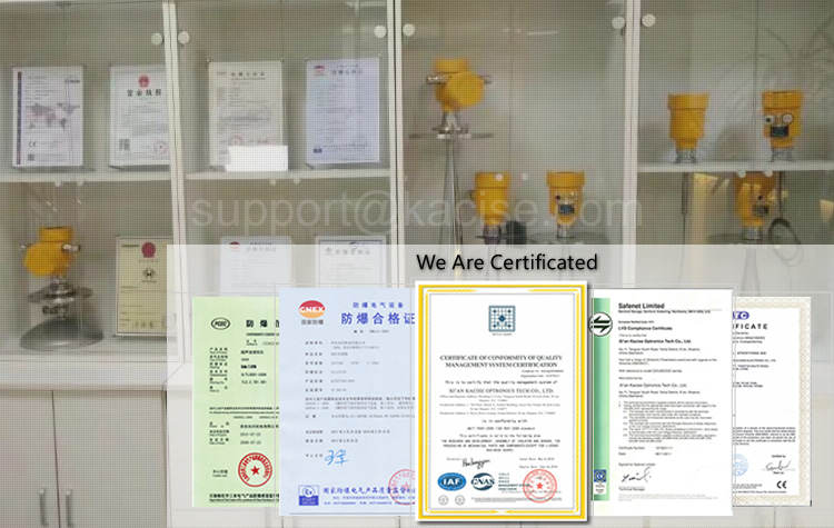 Digital And Analog Vortex Gas Flow Meter Non Contact