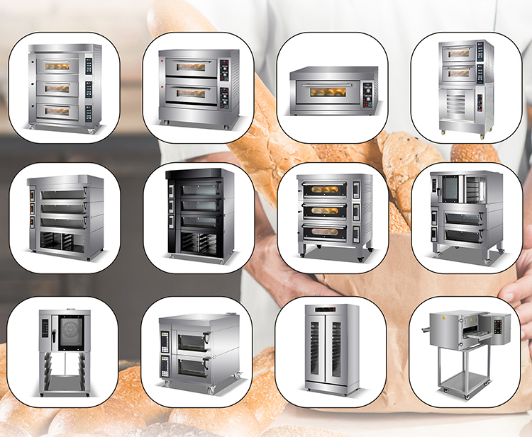 Small Size Industrial Gas Oven High Productivity 450*66*168cm