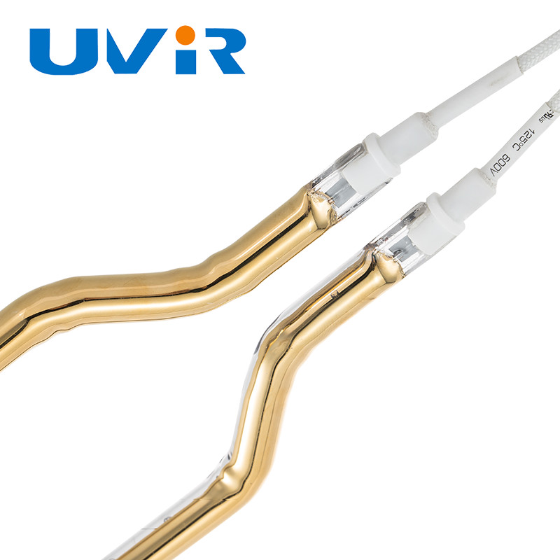 Gold/White/Clear Coated 33-606mm Ring Infrared Lamps with Customized Designs