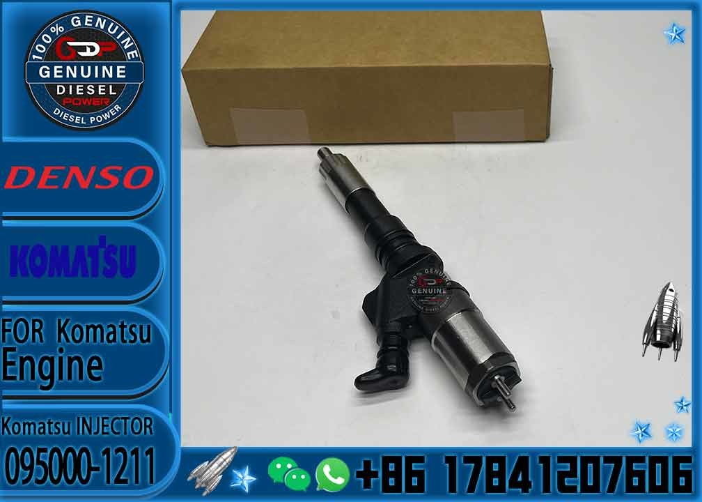 Common rail injector 0950001211 0950000800 6156113100 6156113300 095000-1211 095000-0800 6156-11-3100 6156-11-3300 For K