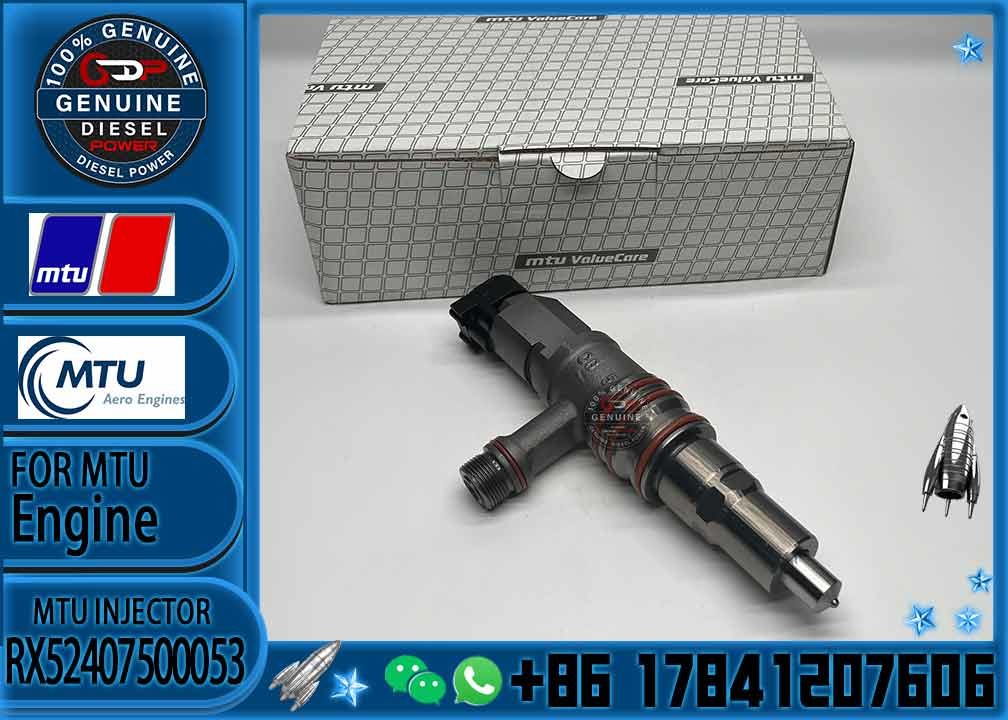 High quality diesel engine injector VTO-G463BD RX52407500053 for MTU remanufacturing.