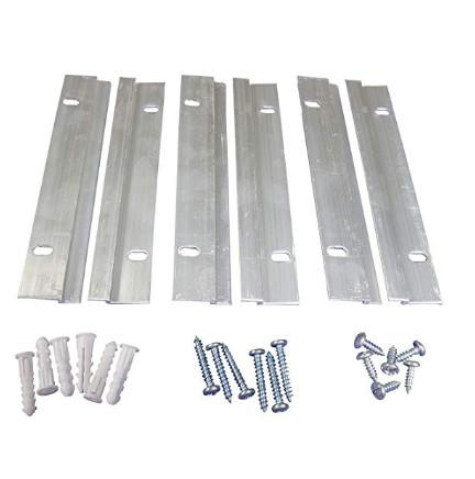 Convenient Small Z Bar Hanger Z Clip for Mirror Mounting 6.2lbs Weight 50lbs
